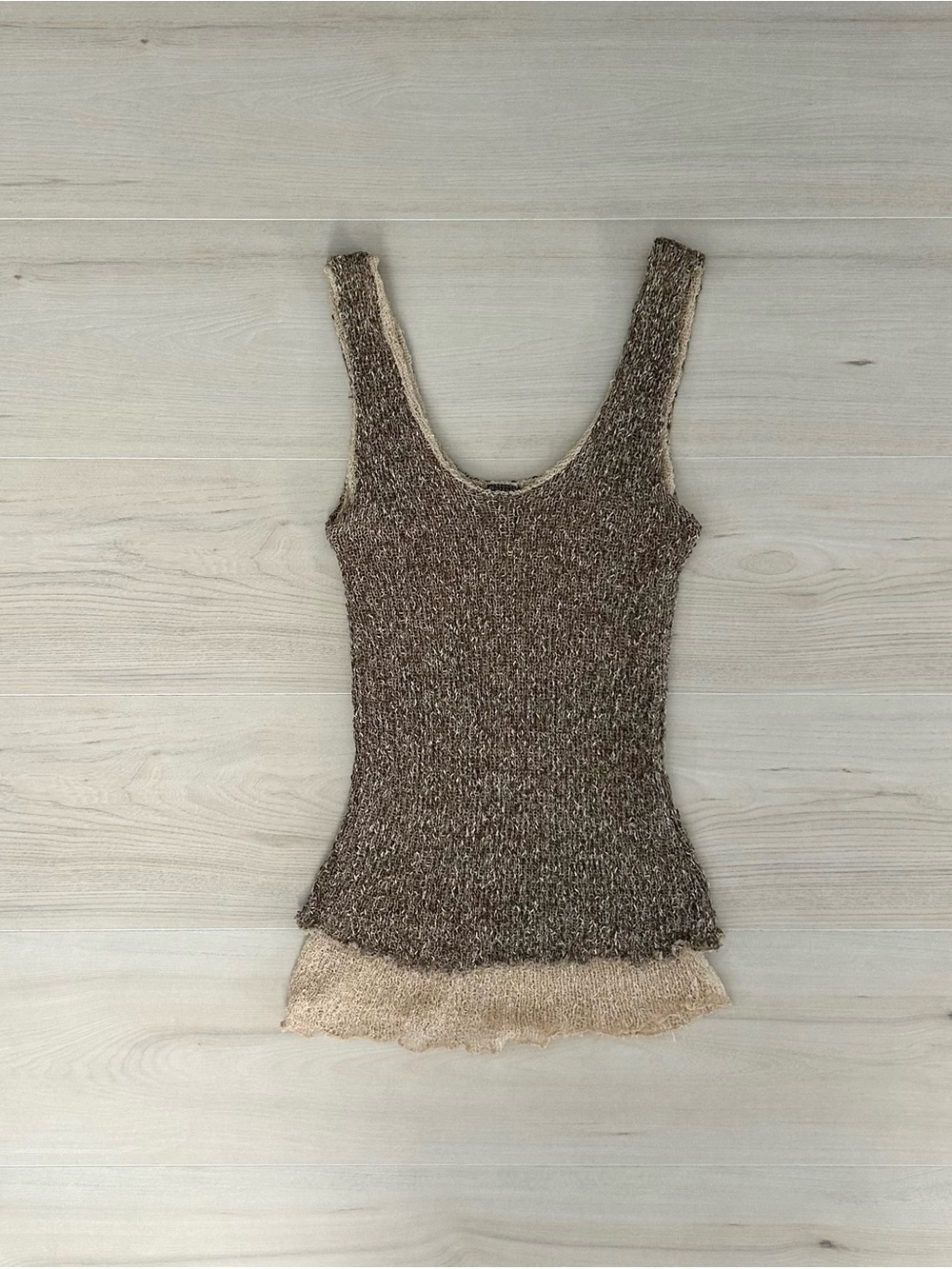 y2k layered tanami 100% rayon tank